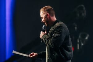 Master of Divinity (M.Div.) | Master of Divinity – 2026-2027 | Cornerstone College & Seminary | Catalog Divinity student preaching at Cornerstone College & Seminary | Master of Divinity – 2026-2027